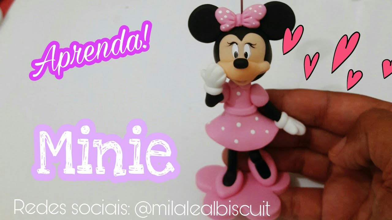 Lembrancinha Minie - biscuit
