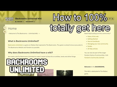 Level !, Backrooms Unlimited Wiki