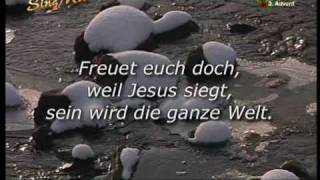 Video thumbnail of "Freue dich Welt, sing mit bei Bibel-TV"