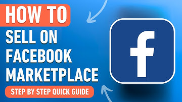 How to Sell on Facebook Marketplace [2024] Easy Tutorial