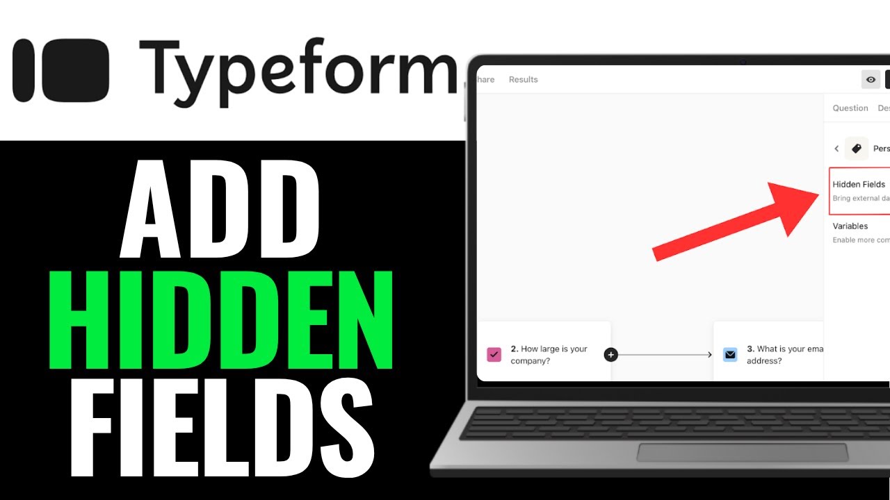 How to Add Hidden Fields in Typeform 2025 (RIGHT WAY) - YouTube