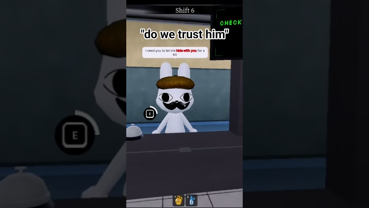do I trust Barney? #animalhospital #roblox #gaming #streamer #robloxshorts  #cosplay