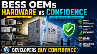 BESS OEM Bankability Explained: Why Developers Buy Confidence, Not Just Hardware