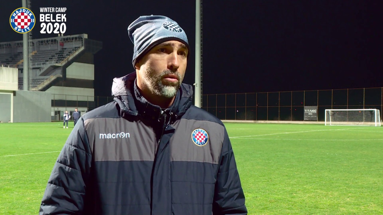 Trener Tudor nakon utakmice Hajduk - Honved - YouTube