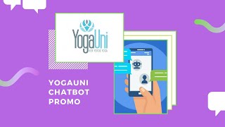 YogaUni - Chatbot Promo 🤖 #chatbot #dialogflow