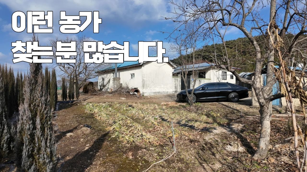 (141) 서산 팔봉면 농가주택 + 토지｜조용한 마을, 본채·별채 구조
