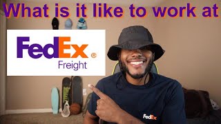 WHAT IS IT LIKE TO WORK AT FEDEX (FREIGHT HANDLER) | SALARY, HOURS, DAILY DUTIES