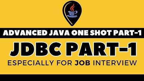 ADVANCED JAVA IN HINDI | JDBC TUTORIAL IN HINDI PART-1
