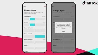 TikTok will allow users to personalize their feed