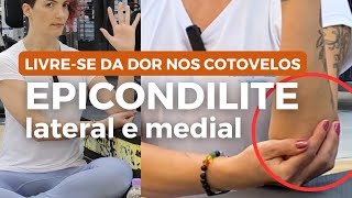 EPICONDILITE MEDIAL/LATERAL COTOVELO: 7 EXERCÍCIOS ESSENCIAIS (Alívio de dores e fortalecimento)