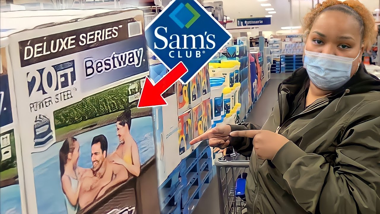 We Bought A Pool At Sams Club‼️ Shop With Us YouTube