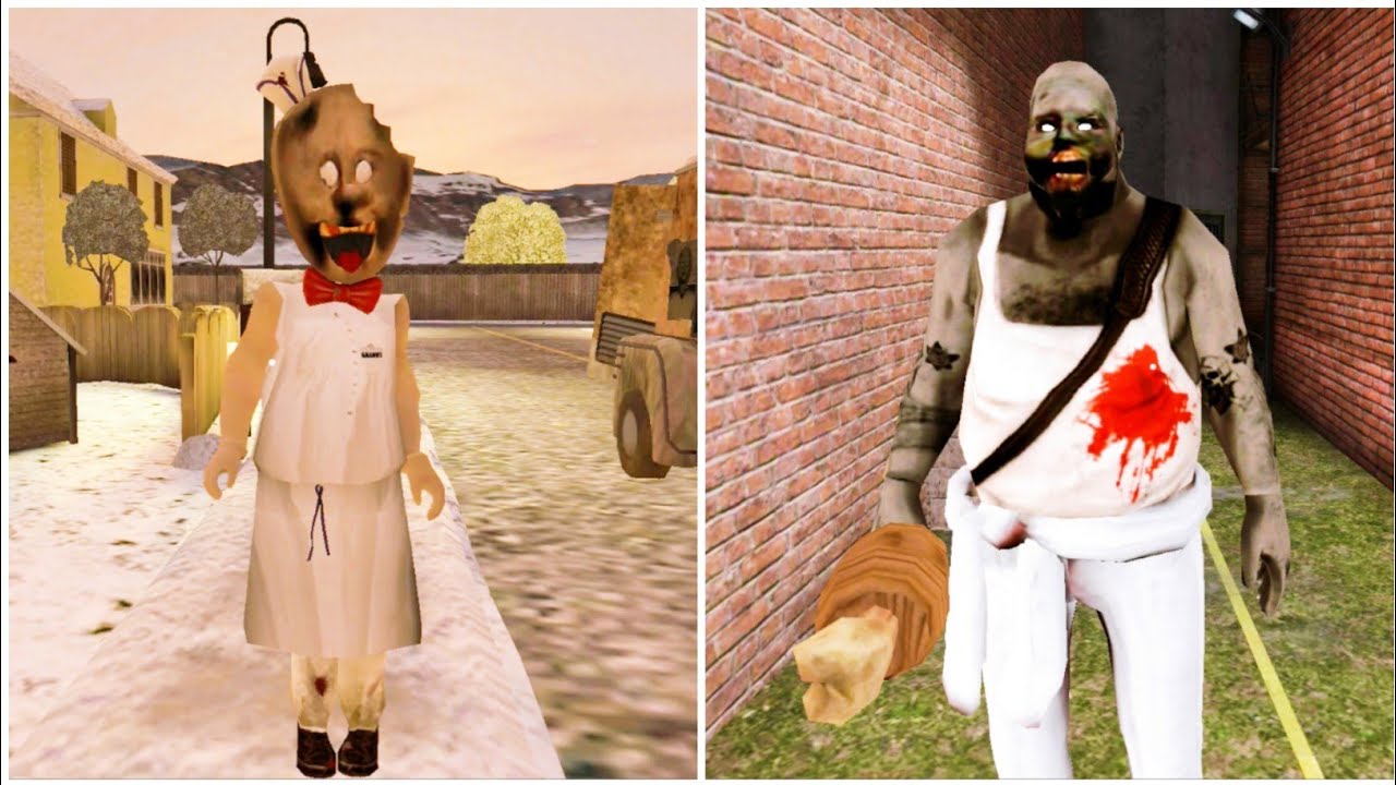 Ice Scream 2 Rod Is Granny Vs Mr Meat 2 Mr Meat Is Granny