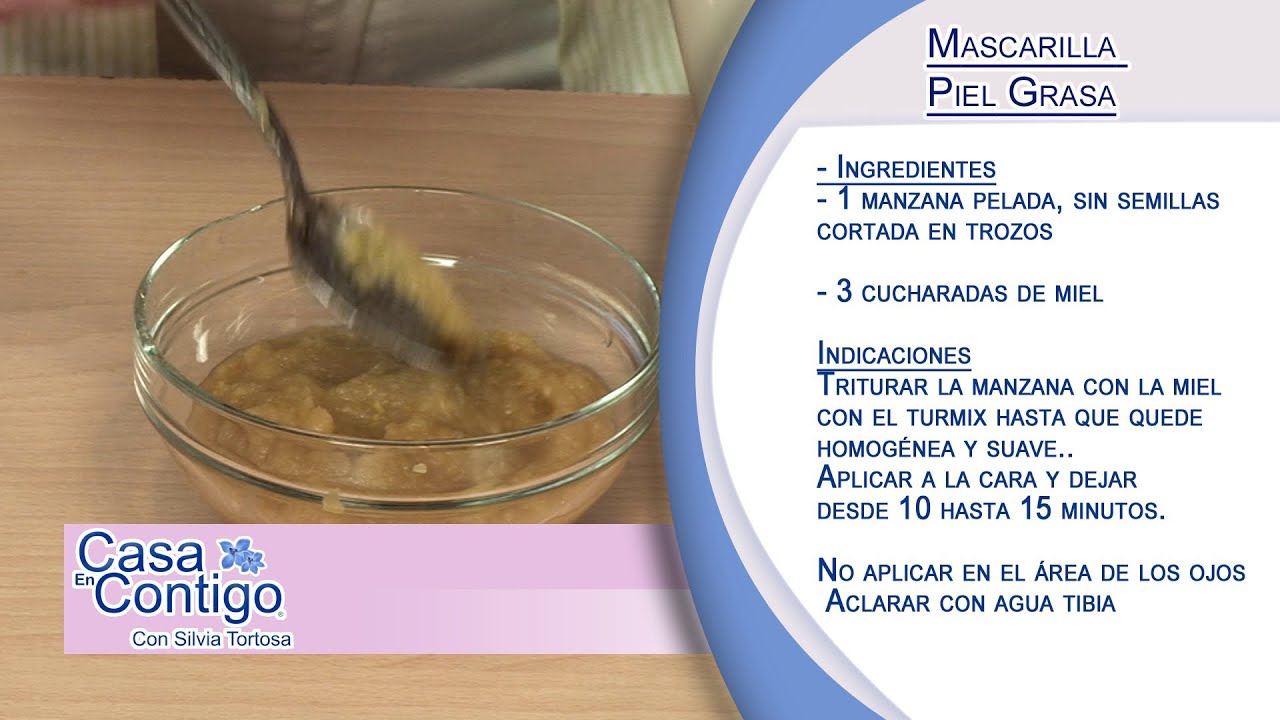 acantilado Indefinido posponer Mascarilla Natural para Limpiar la Piel Grasa - YouTube