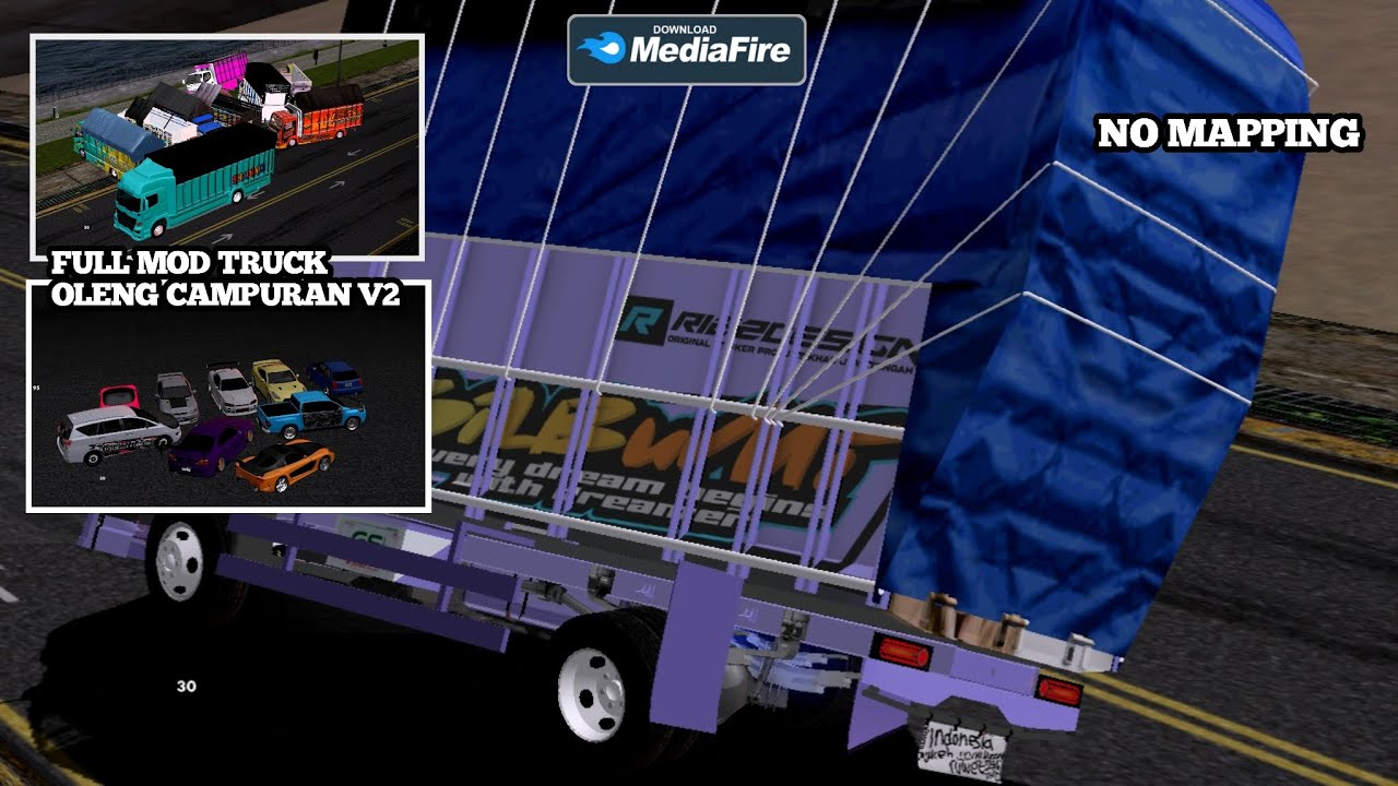 MODPACK FULL MOD TRUCK OLENG CAMPURAN V2 GTA SA ANDROID