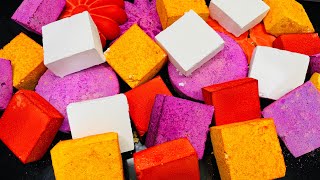 Variety Dyed Chalk ASMR Crushing |  Colourful Chalk ASMR Video 