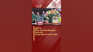 Đại Tướng Nguyễn Tân Cương Điều Hành Bầu Cử Đoàn Đại Biểu Đảng Bộ Quân Đội Dự Đại Hội Đảng 14!