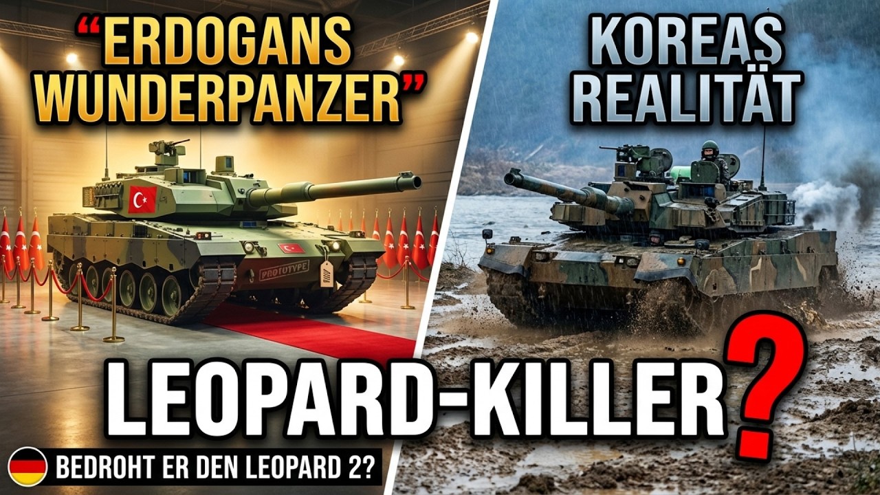 Altay vs. K2 Black Panther: Die brutale Wahrheit über Erdogans 