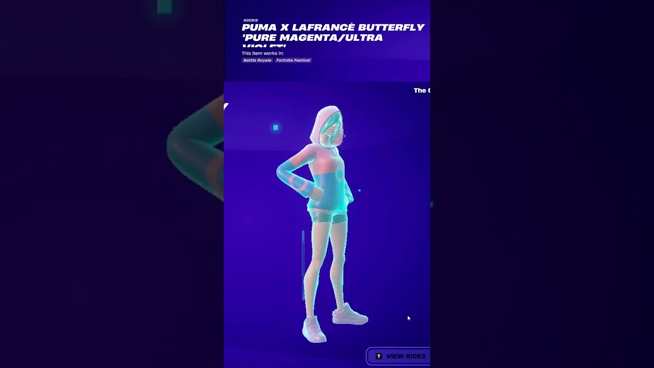 Puma X Lafrance Butterfly 'Pure Magenta/Ultra Violet' - Fortnite Item Sh... | 