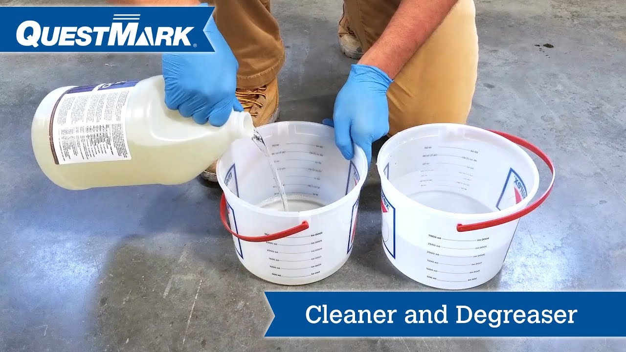 Cleaner and Degreaser HD Floor Maintenance QuestMark YouTube