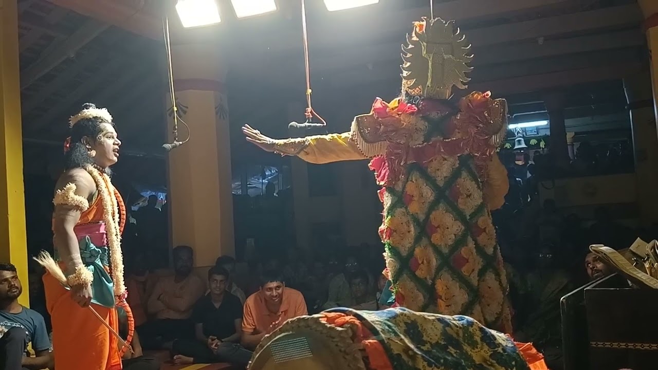शतानन (बाबा मयेकर) आणि लक्ष्मण (सागर गावकर) शाब्दिक संघर्ष । शतानन । संयुक्त दशावतार । #kokanpedia