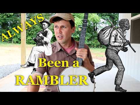 Clifton Hicks - Always Been a Rambler (Grayson & Whitter) Clawhammer Banjo Lesson