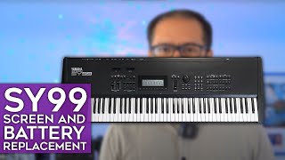 SY99 screen and battery replacement, short sound demo