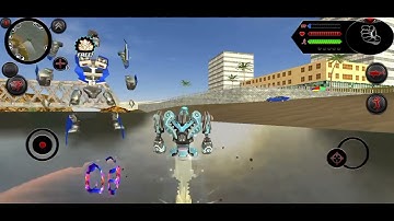 robot shark kills Boss health