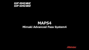 Mimaki UJF Mk II MAPS Function【ENG】