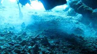 Cave diving in St. John's, Red Sea Egypt