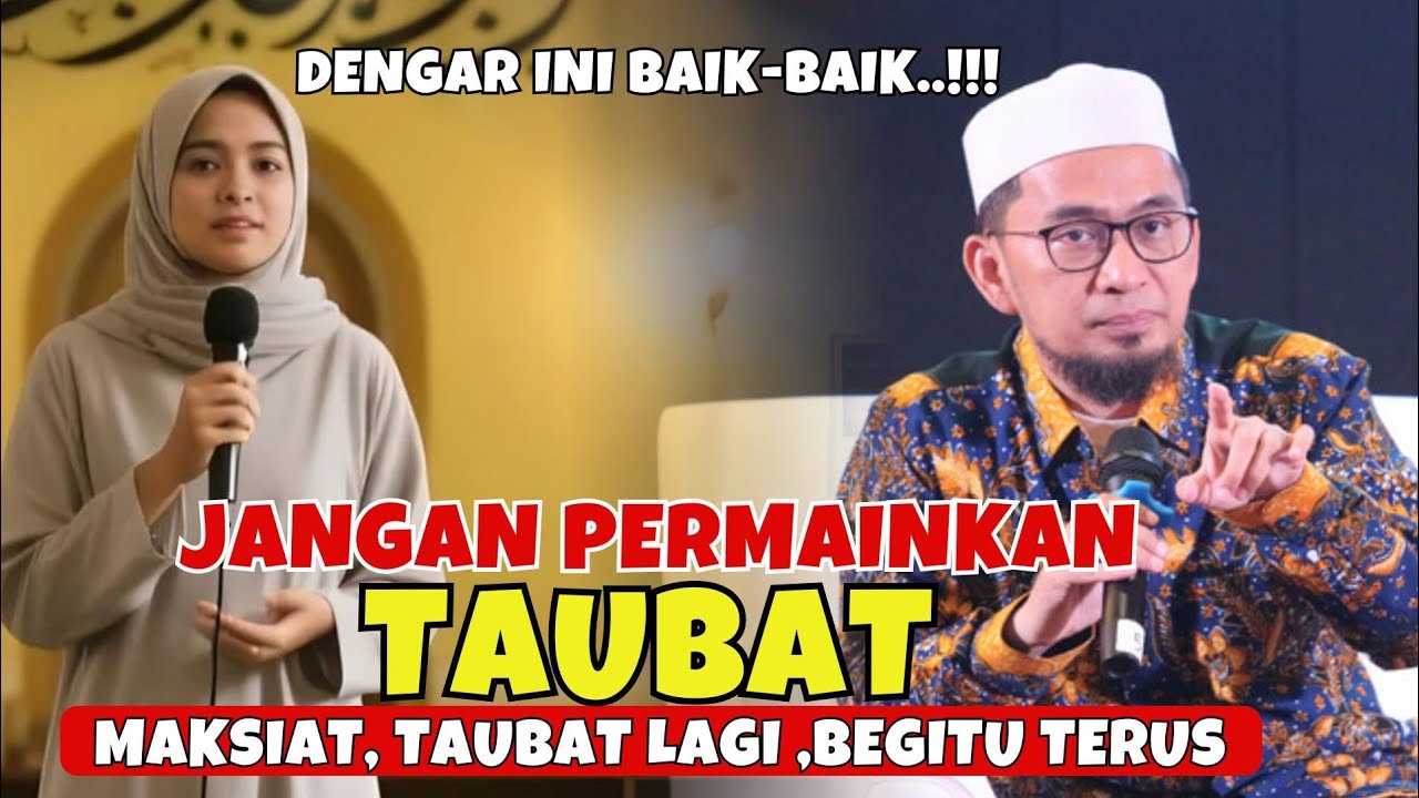 AWAS HATI-HATI ! JANGAN PERMAINKAN TAUBAT - KAJIAN RAMADHAN USTADZ ADI HIDAYAT TERBARU 2026