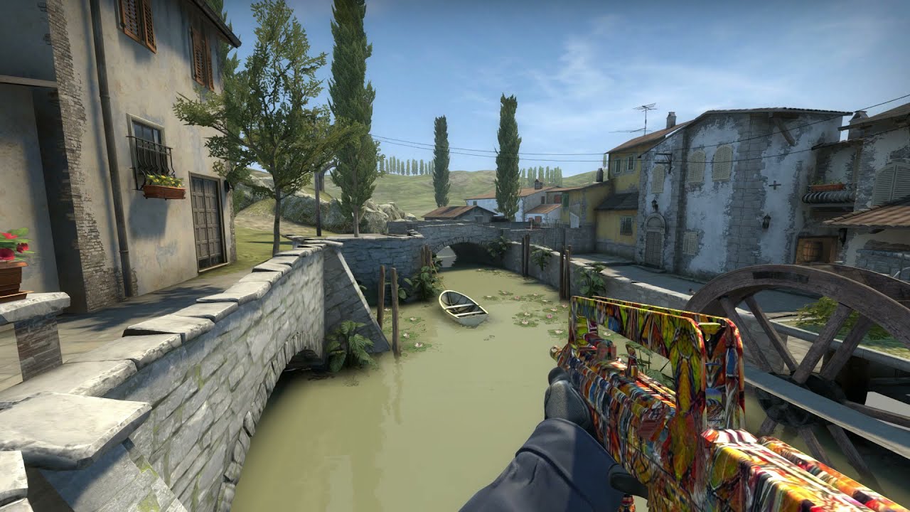 CS GO FAMAS | Stained Glass (Classified)