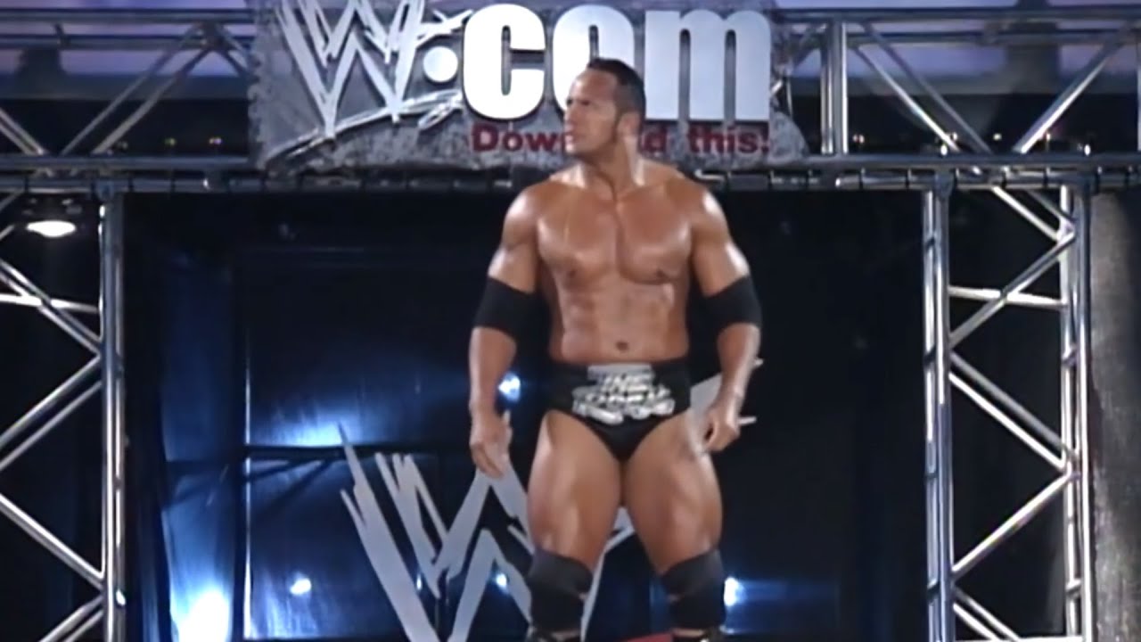 The Rock Vs Gangrel w/ Matt & Jeff Hardy (The New Brood) - RAW IS WAR!