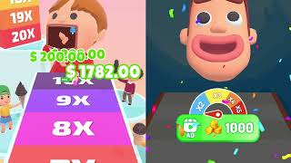 Popsicle Stack (pt 7)  Vs Burger Master (pt 10) - Satisfying Gameplay Walkthrough - All Level Max