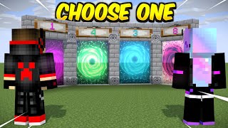 IF YOU CHOOSE THE WRONG PORTAL, YOU DIE!