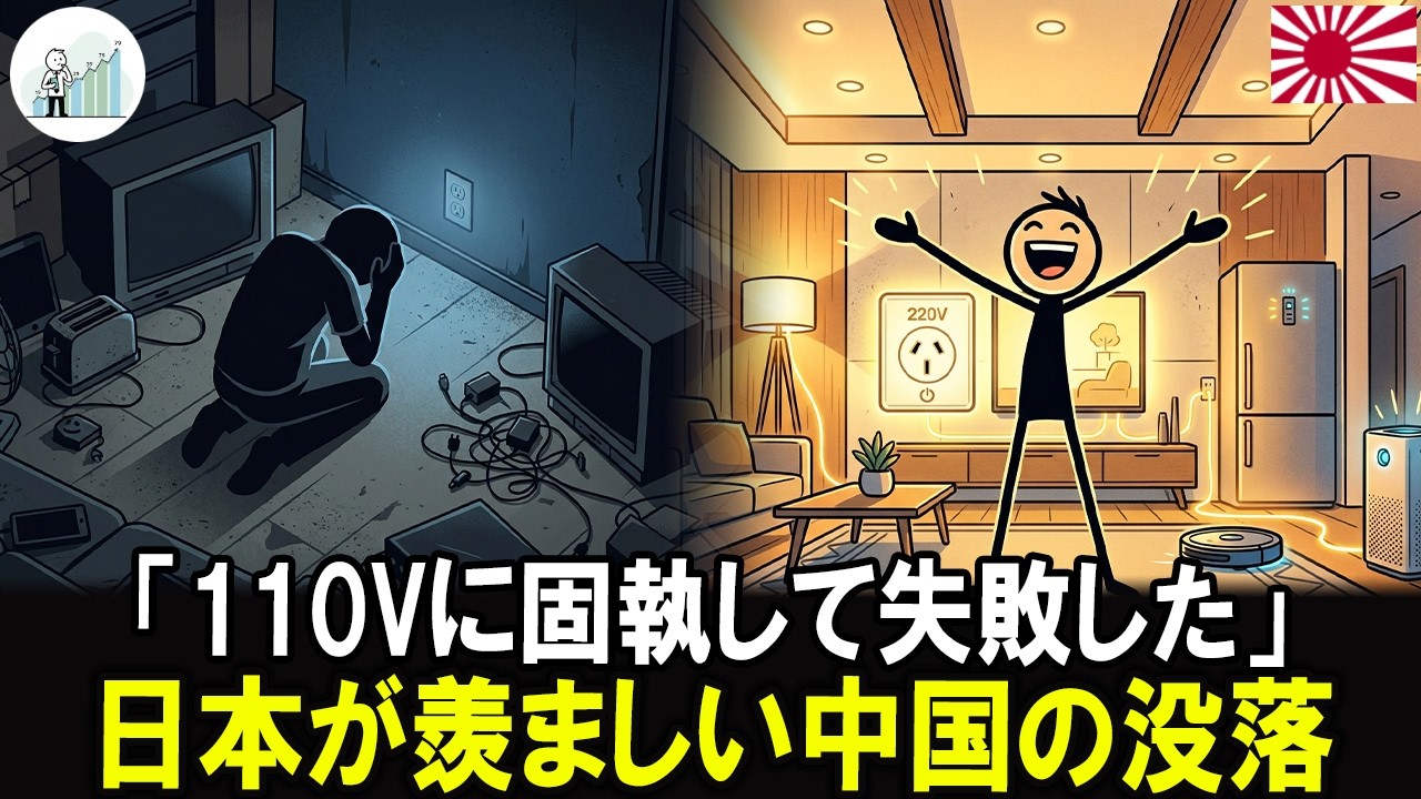 「110Vに固執して失敗した」――アメリカ・中国は最後まで耐え続けたが…日本だけが220Vに変えた本当の理由