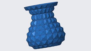 Creo Parametric: Flower Vase (4)