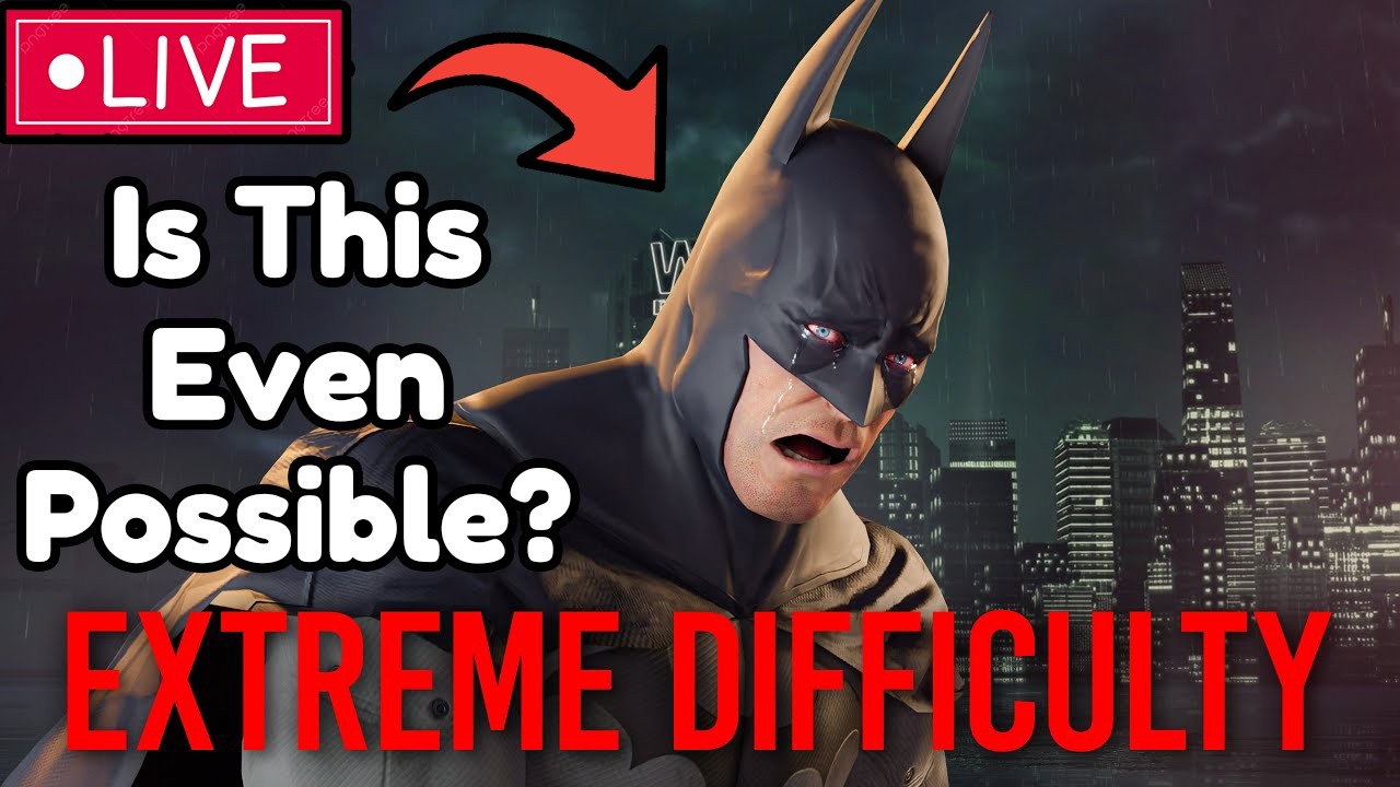 Batman: Arkham Asylum's MADHOUSE MOD ZERO DAMAGE ATTEMPT