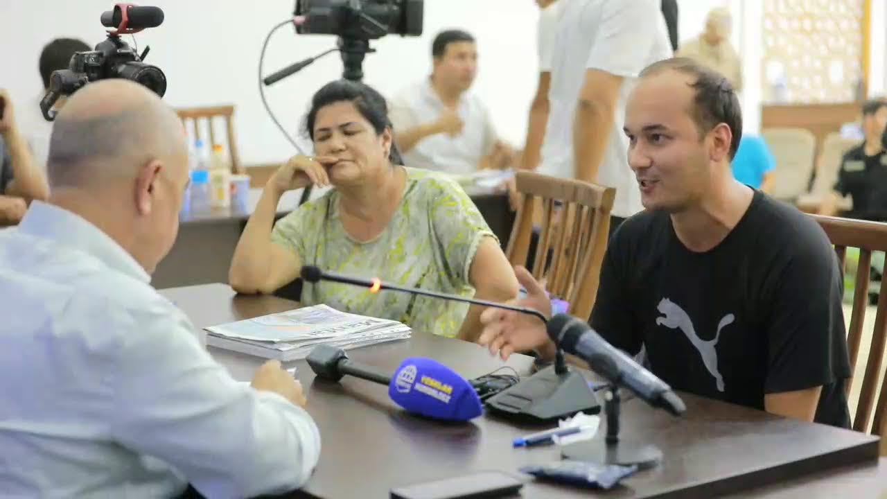 Sayyor qabul. Yangiyo'l shahri.