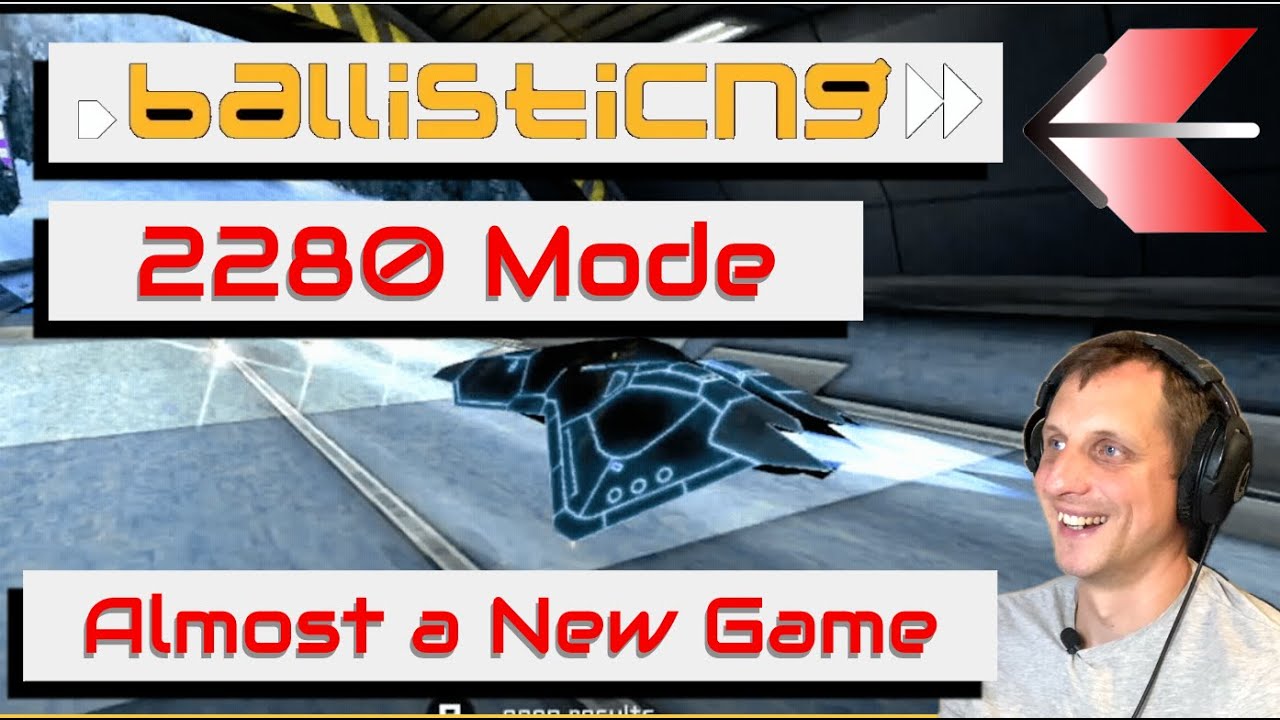 Playing The 2280 Mode in BallisticNG For The First Time - YouTube