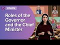 Roles of the governor and the chief minister  class 8  civics  learn with byjus
