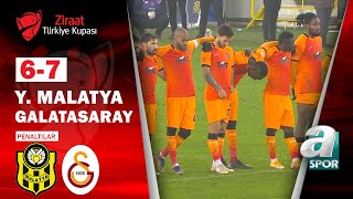 Yeni Malatyaspor 6-7 Galatasaray Ziraat Türkiye Kupası Son 16 Turu Maçı / Penaltılar