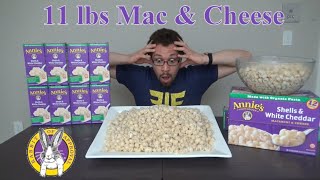 11 Pounds Mac & Cheese Challenge l Annie's White Cheddar