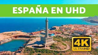 Paisajes de ESPAÑA 4k (UHD) España desde el AIRE