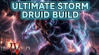 ULTIMATE Storm Wolf Druid Build FAST CLEARS | Diablo 4 Lord of Hatred