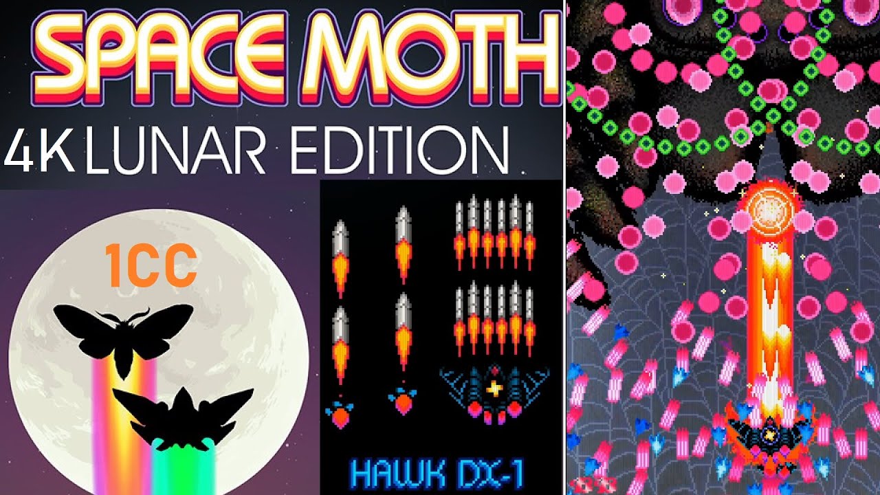 Space Moth Lunar Edition (Steam) - 1CC - Hawk DX-1