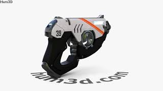 Tracer gun 3D model by 3DModels.org
