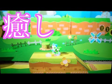 ヨッシークラフトワールドで癒されまくります。