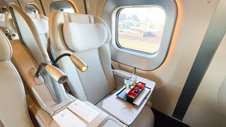 First Class Travel on Japan's Fastest Bullet Train 