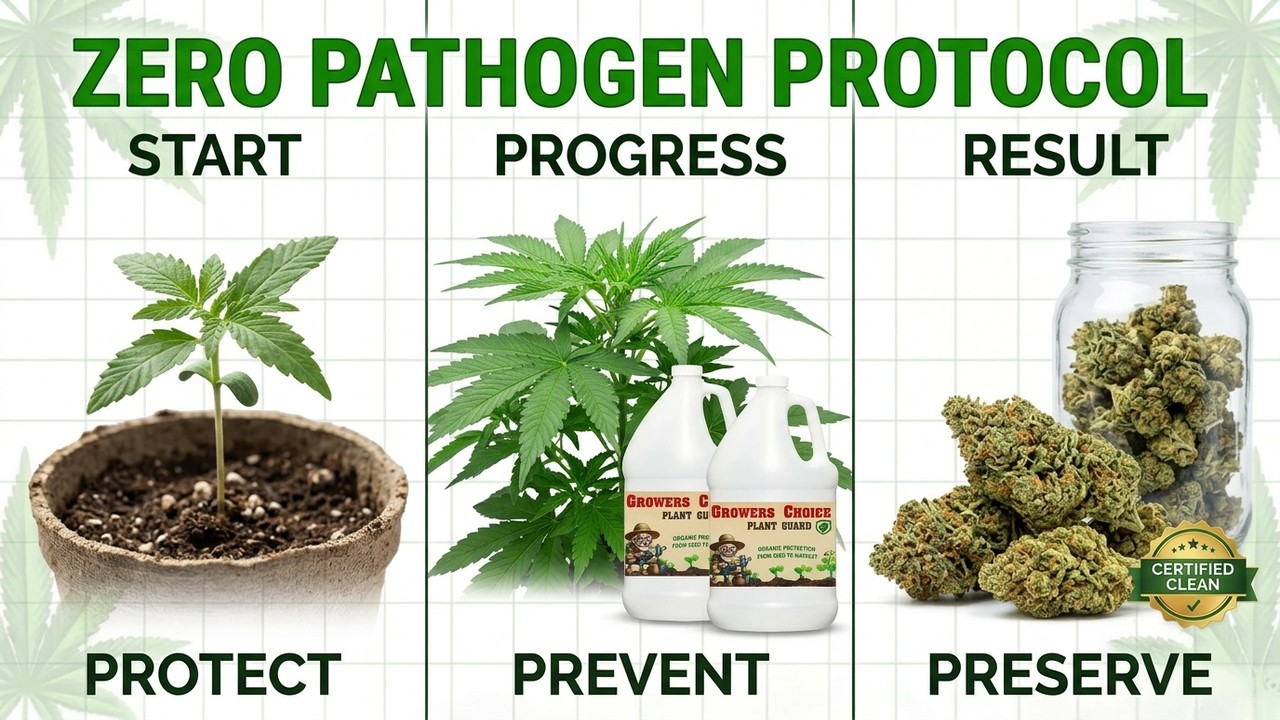 Clean Cannabis Starts Here, Not at Harvest