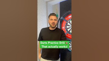 Darts practice routine that actually works! 🎯 #darts #dartfuldodger #dartstip #beginners #darts4fun